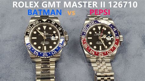 rolex pepsi vs batman